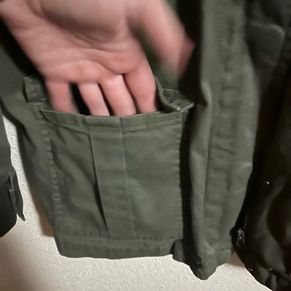 a new day Olive Utility Jacket - Picture 6 of 9
